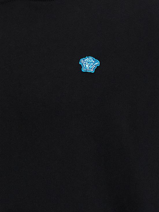 25FW 베르사체 긴팔 티셔츠 10213441A151051B000 Black - VERSACE