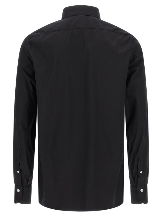 26FW 피나모레 긴팔 셔츠 C064305 Black - FINAMORE