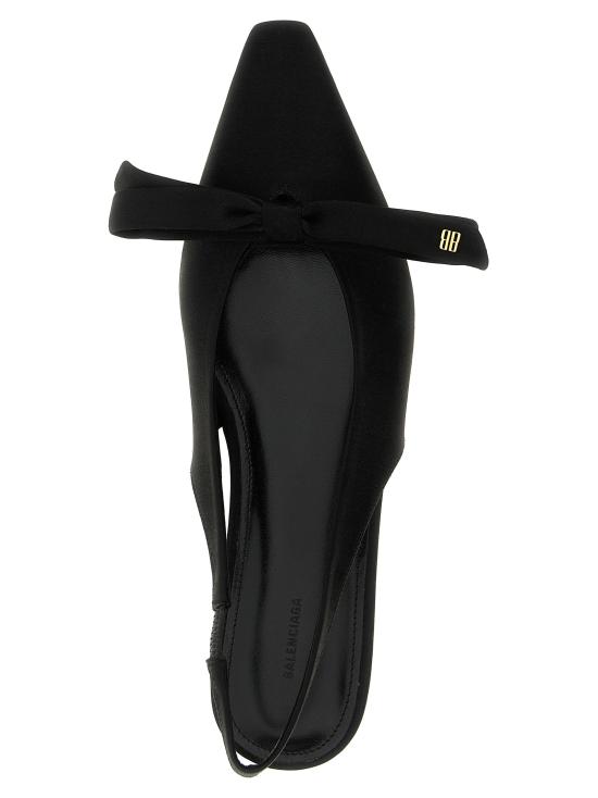 25FW 발렌시아가 플랫 슈즈 834620W0WMV1082 Black - BALENCIAGA