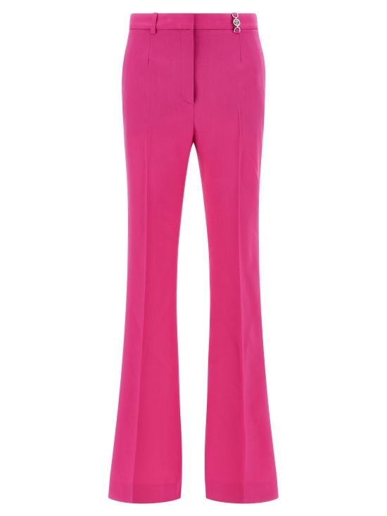 25FW 베르사체 스트레이트 팬츠 10131581A125951PV90 Fuchsia