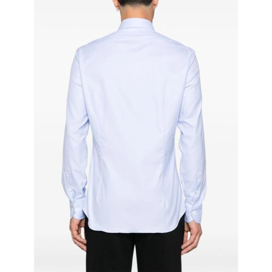 25FW 마짜렐리 긴팔 셔츠 145 25 8 BLUE - MAZZARELLI