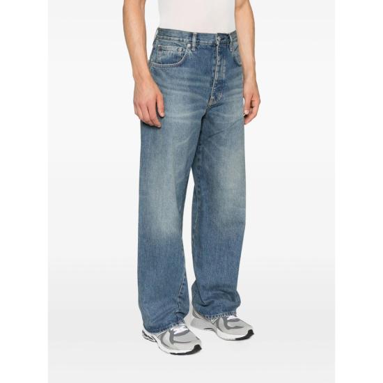 25FW 선플라워 데님 팬츠 5134 2 WIDE DKBLU BLUE - SUNFLOWER