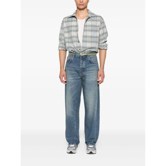 25FW 선플라워 데님 팬츠 5134 2 WIDE DKBLU BLUE - SUNFLOWER