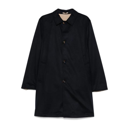 25FW 키레드 코트 PEAK BLUNA BLUE BROWN