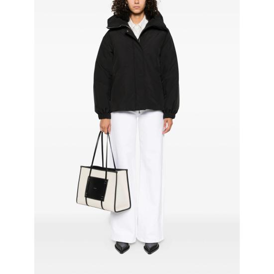 25FW 무레르 숏패딩 I101070 GLAREA STP NERO BLACK - MOORER