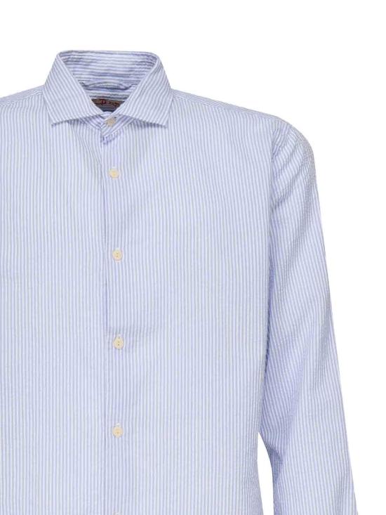  세인트바쓰 긴팔 셔츠 PAMP00101068H Blue - MC2 SAINT BARTH