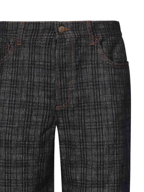 25FW 버버리 스트레이트 팬츠 8110647 Blue - BURBERRY