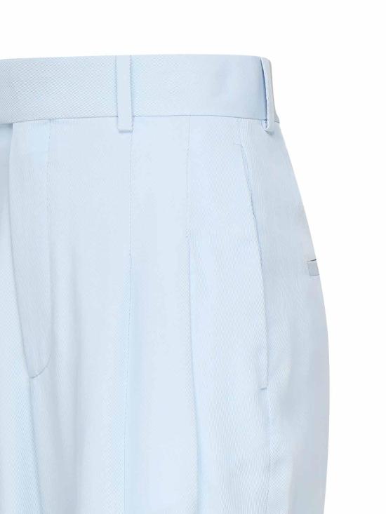  보테가베네타 스트레이트 팬츠 820107V5D904350 Blue - BOTTEGA VENETA