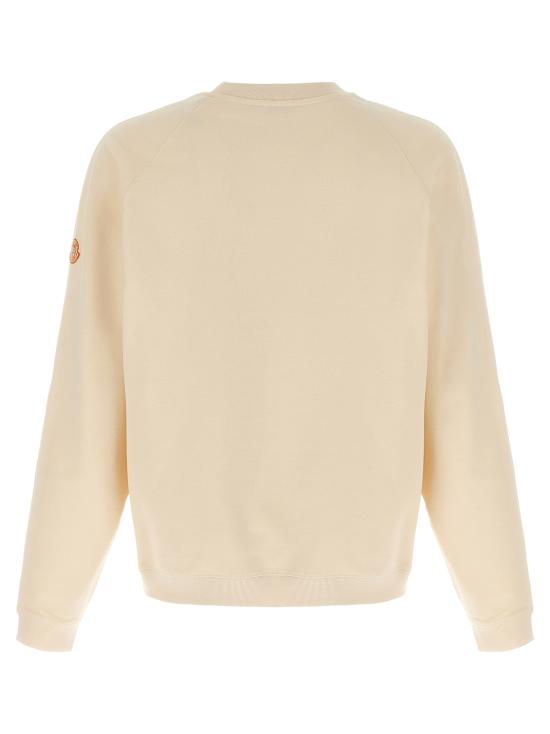 25FW 몽클레어 긴팔 티셔츠 K24028G0000289AUJ02B White - MONCLER