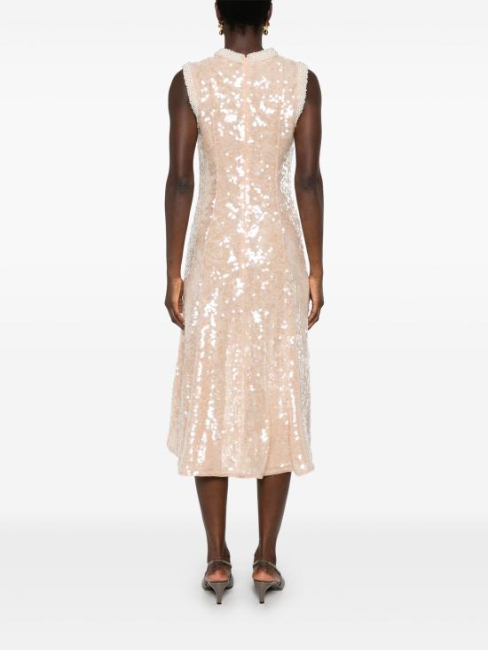 25SS 셀프 포트레이트 롱 원피스 RS25 114M BG BEIGE - SELF PORTRAIT