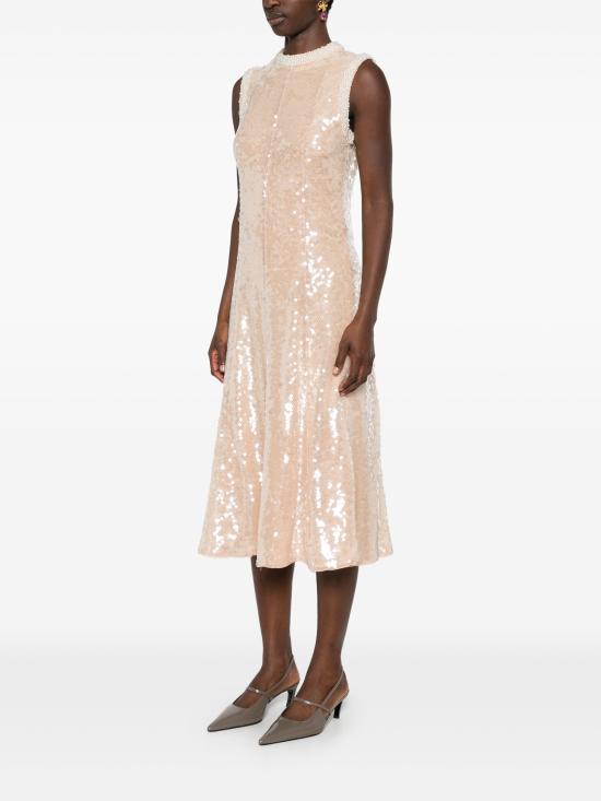 25SS 셀프 포트레이트 롱 원피스 RS25 114M BG BEIGE - SELF PORTRAIT