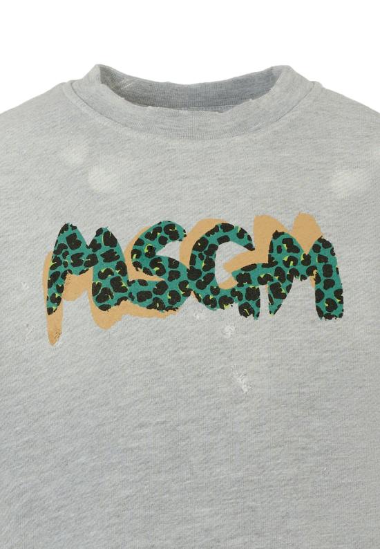 25SS [키즈] 엠에스지엠 니트/스웻셔츠 S5MSJBSW157 101 GREY - MSGM