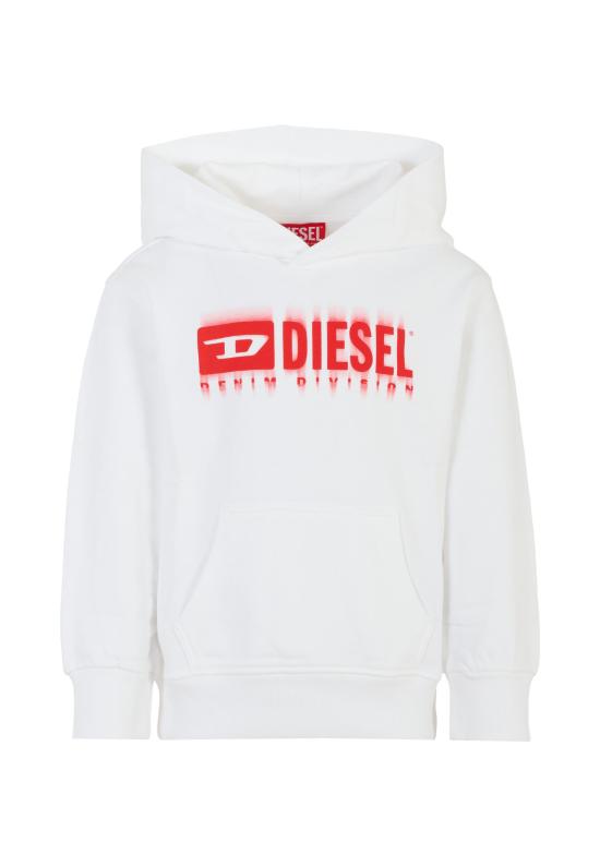 25SS [키즈] 디젤 니트/스웻셔츠 J02042 KYAVF K100 WHITE