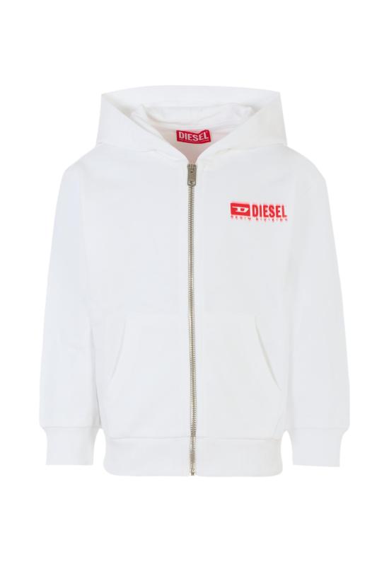 25SS [키즈] 디젤 니트/스웻셔츠 J02039 KYAVF K100 WHITE