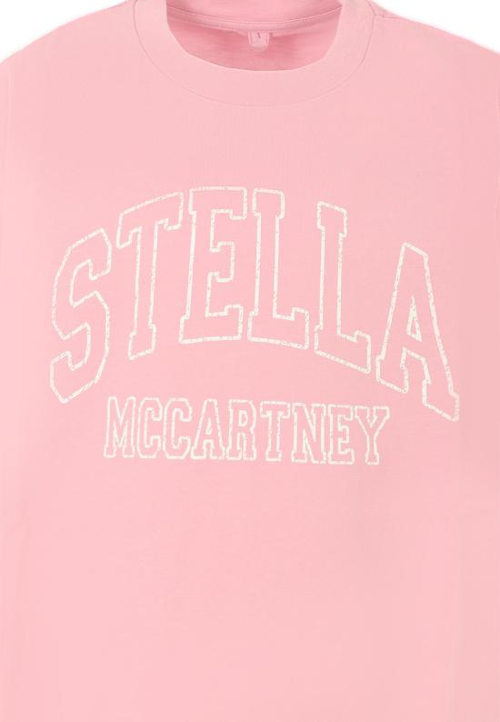 25FW [키즈] 스텔라 맥카트니 티셔츠 TX8C31 Z0434 51L PINK - STELLA MCCARTNEY
