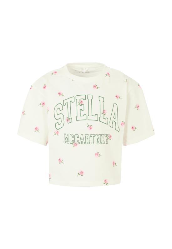 25FW [키즈] 스텔라 맥카트니 티셔츠 TX8C61 Z3101 103MC IVORY