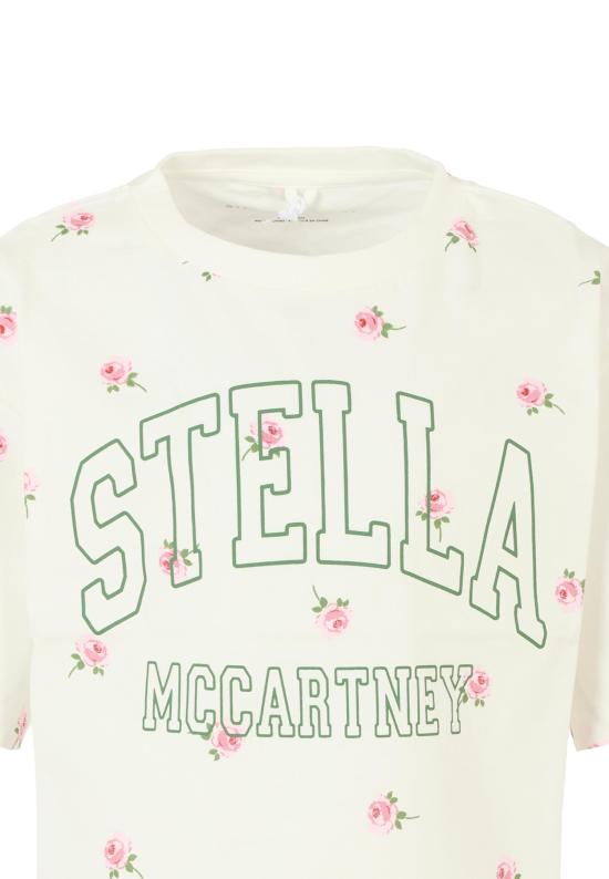 25FW [키즈] 스텔라 맥카트니 티셔츠 TX8C61 Z3101 103MC IVORY - STELLA MCCARTNEY