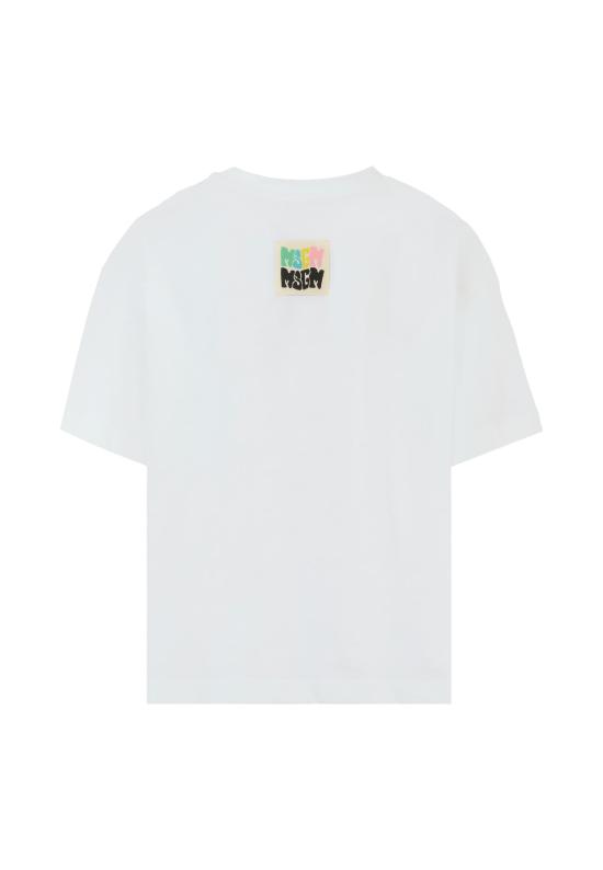 25SS [키즈] 엠에스지엠 티셔츠 S5MSJGTH243 001 WHITE - MSGM