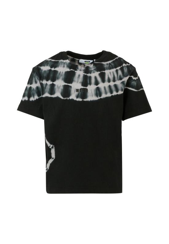 25SS [키즈] 엠에스지엠 티셔츠 S5MSJBTH183 107 BLACK