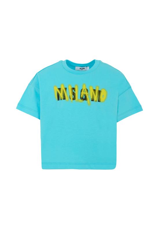 25SS [키즈] 엠에스지엠 티셔츠 S5MSJGTH217 MS005 LIGHT BLUE