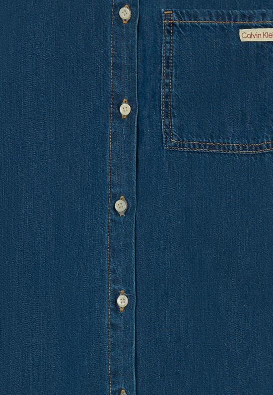 25SS [키즈] 캘빈클라인 탑 IG0IG02720 1A4 DENIM - CALVIN KLEIN