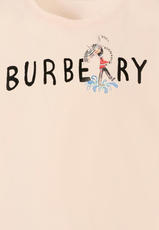 25FW [키즈] 버버리 티셔츠 8110642 A4651 PINK - BURBERRY