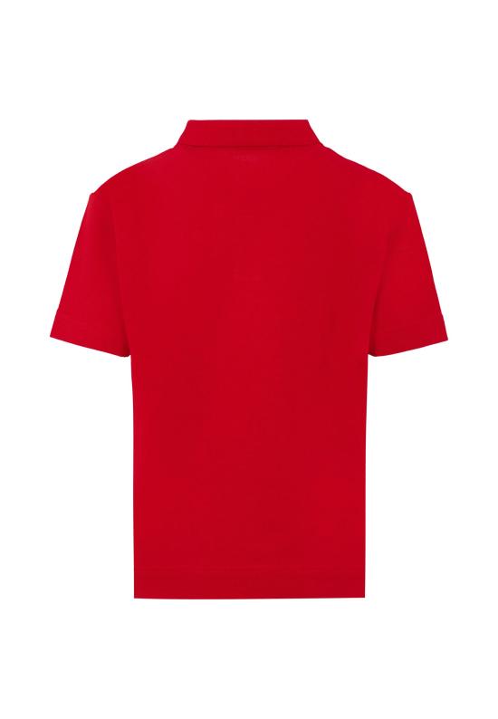 25FW [키즈] 버버리 폴로 셔츠 8111911 A4535 RED - BURBERRY