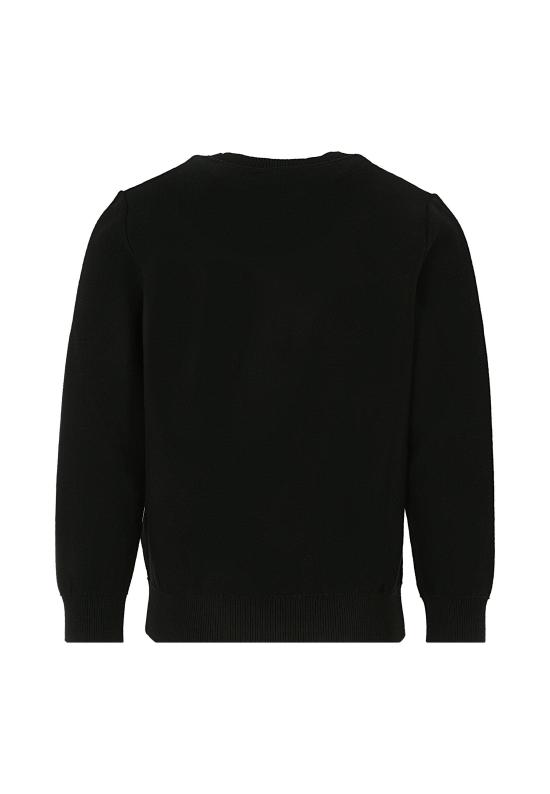 25FW [키즈] 캘빈클라인 니트/스웻셔츠 25CCKIB0IB02152 BEH BLACK - CALVIN KLEIN