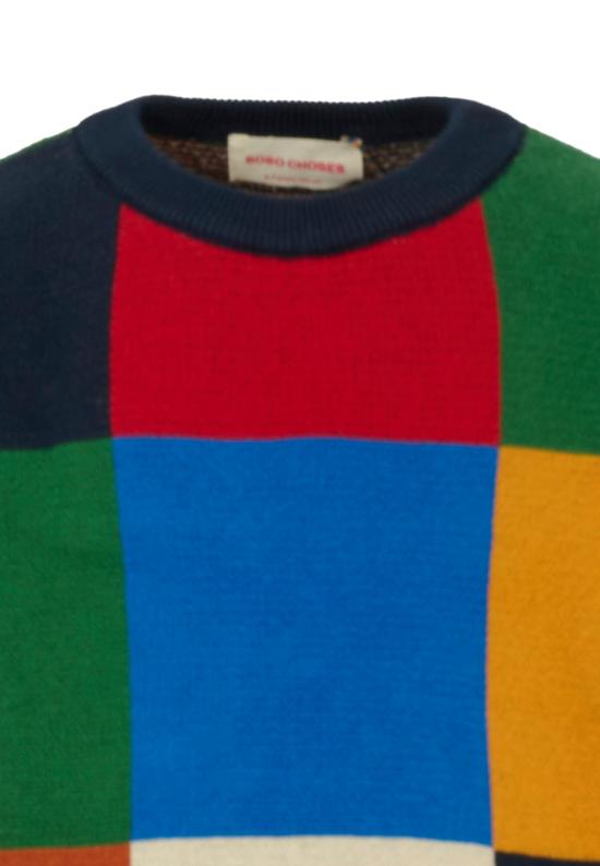 25FW [키즈] 보보쇼즈 캐시미어 니트 B225AC110 MULTICOLOR - BOBO CHOSES