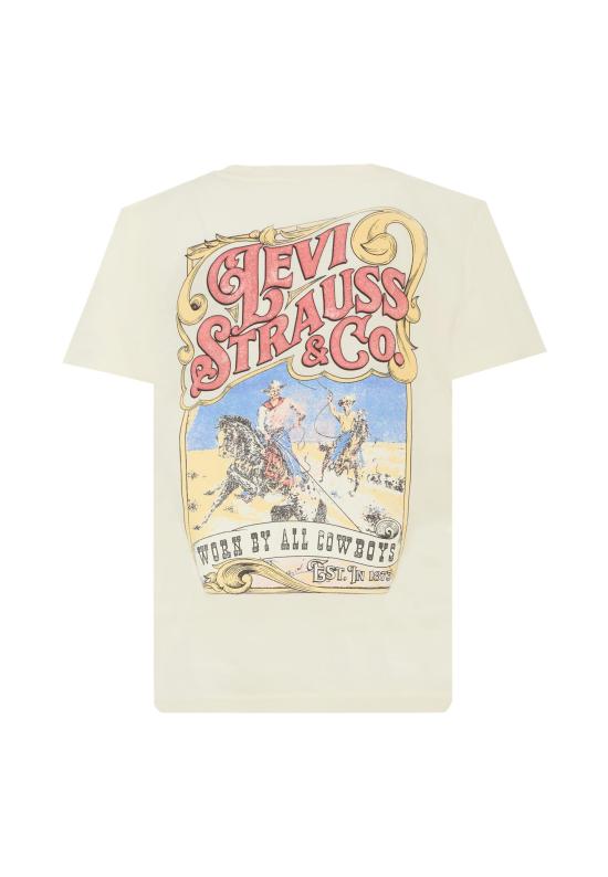 25FW [키즈] 리바이스 티셔츠 EN901 W0E IVORY - LEVI'S
