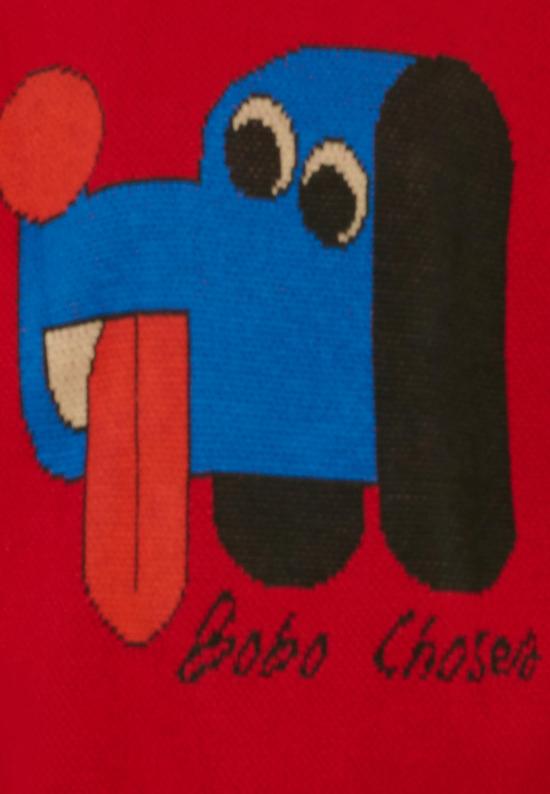 25FW [키즈] 보보쇼즈 니트/스웻셔츠 B225AC111 RED - BOBO CHOSES