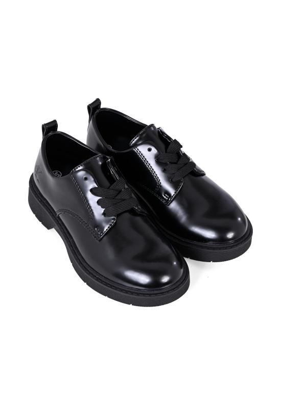 25FW [키즈] 캘빈클라인 슈즈 V3X4 83182 1453999 BLACK - CALVIN KLEIN