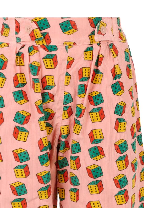 25FW [키즈] 보보쇼즈 스트레이트 팬츠 B225AC085 PINK - BOBO CHOSES