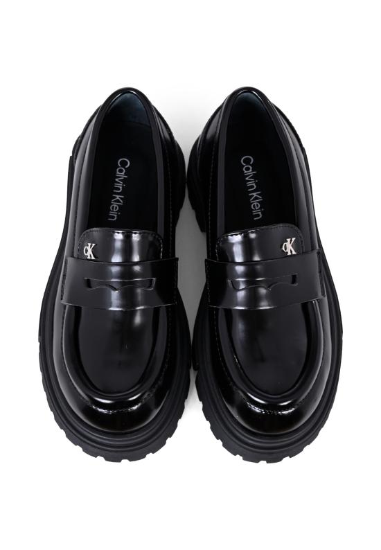 25FW [키즈] 캘빈클라인 모카신 V4A4 83130 1453999 BLACK - CALVIN KLEIN