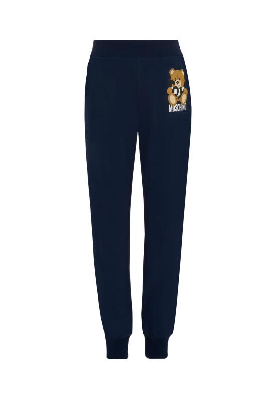 25FW [키즈] 모스키노 트레이닝/조거 팬츠 HUP08F LCA19 40016 BLUE