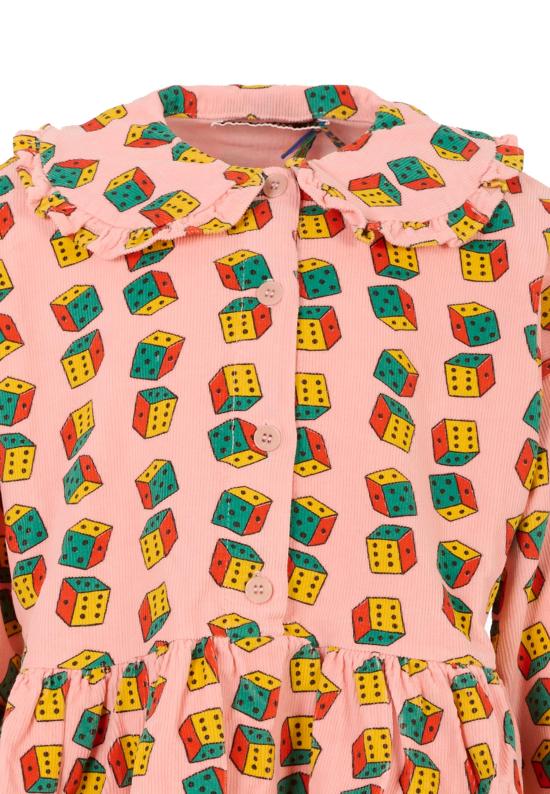 25FW [키즈] 보보쇼즈 원피스 B225AC146 PINK - BOBO CHOSES