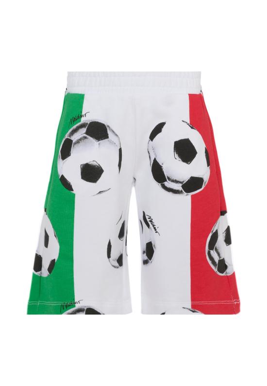 25SS [키즈] 모스키노 쇼츠/버뮤다 HUQ02D LCA74 83311 MULTICOLOR