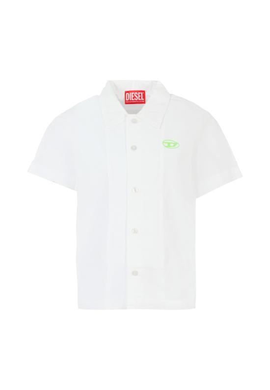 25SS [키즈] 디젤 티셔츠 J02286 KXBA8 K100D WHITE - DIESEL