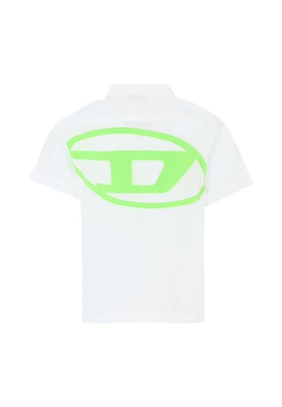 25SS [키즈] 디젤 티셔츠 J02286 KXBA8 K100D WHITE