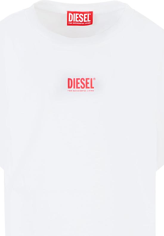 25SS [키즈] 디젤 원피스 J02285 0CATM K100 WHITE - DIESEL