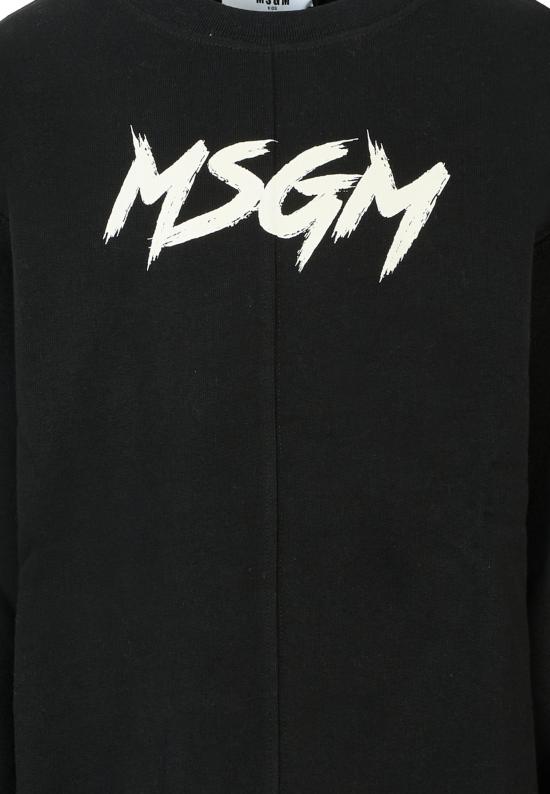 25FW [키즈] 엠에스지엠 니트/스웻셔츠 F5MSJUSW049 110 38 BLACK - MSGM