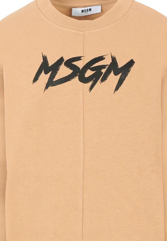 25FW [키즈] 엠에스지엠 니트/스웻셔츠 F5MSJUSW049 MS030 BEIGE - MSGM