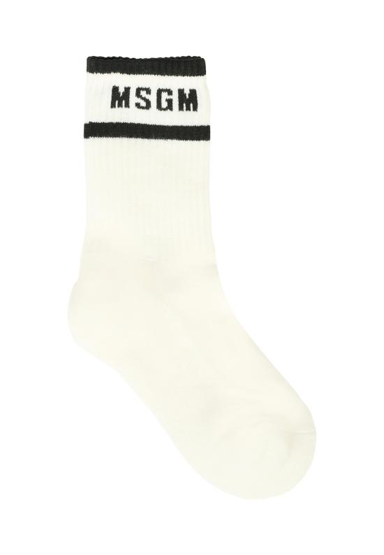 25FW [키즈] 엠에스지엠 발목 양말 F5MSJUSO278 013 WHITE