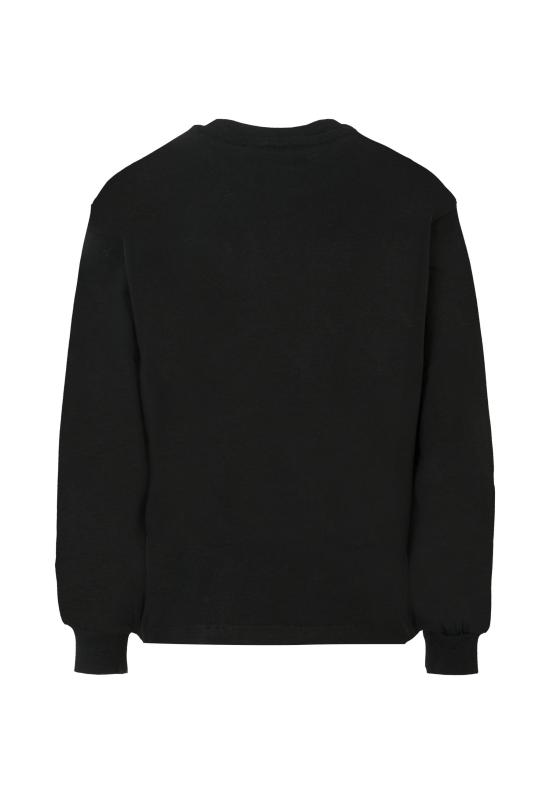 25FW [키즈] 엠에스지엠 티셔츠 F5MSJUTH010 110 BLACK - MSGM