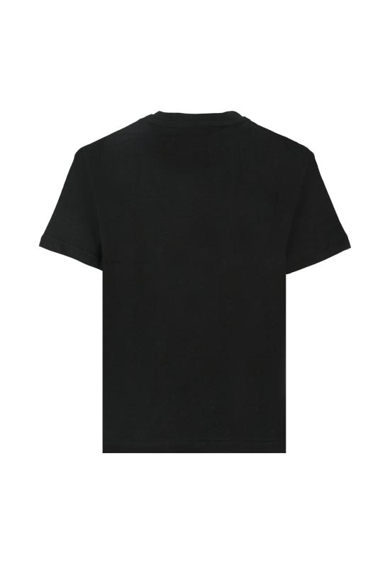 25FW [키즈] 엠에스지엠 티셔츠 F5MSJUTH011 110 BLACK - MSGM