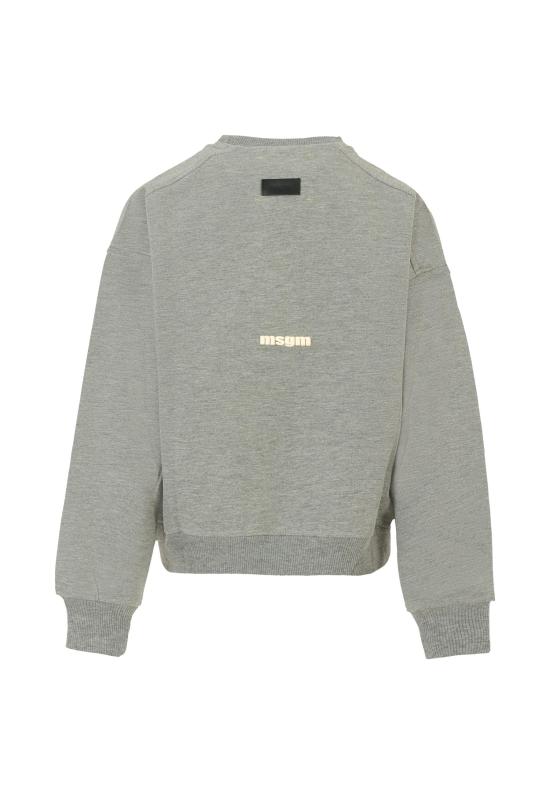 25FW [키즈] 엠에스지엠 니트/스웻셔츠 F5MSJUSW057 104 GREY - MSGM