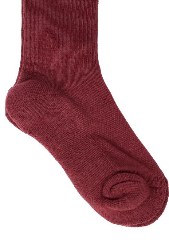 25FW [키즈] 엠에스지엠 발목 양말 F5MSJUSO278 MS034 BORDEAUX - MSGM