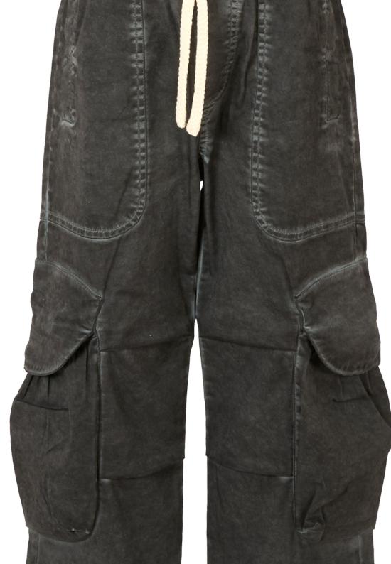 25FW [키즈] 엠에스지엠 스트레이트 팬츠 F5MSJUPA061 MS040 BLACK - MSGM