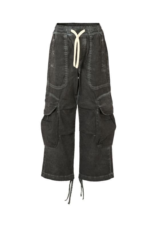 25FW [키즈] 엠에스지엠 스트레이트 팬츠 F5MSJUPA061 MS040 BLACK