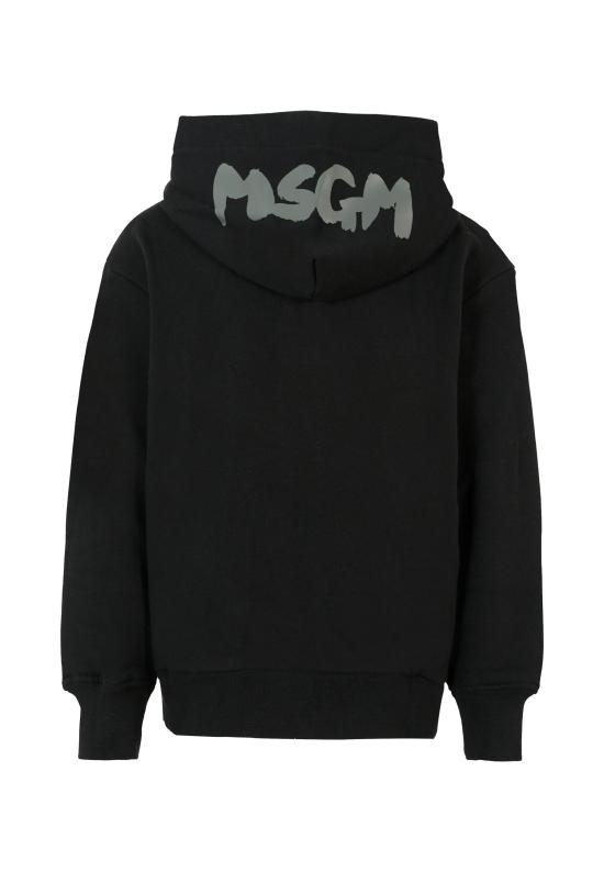 25FW [키즈] 엠에스지엠 트레이닝 상의 F5MSJUZH002 110 BLACK - MSGM
